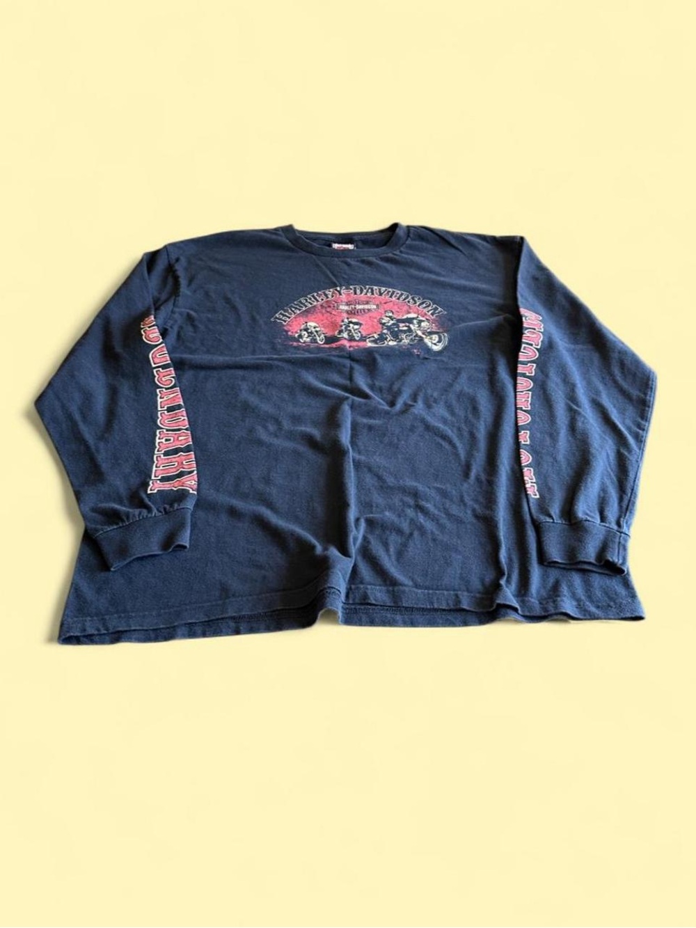 Vintage Harley-Davidson Glendale California Long Sleeve Graphic Shirt Men’s XL